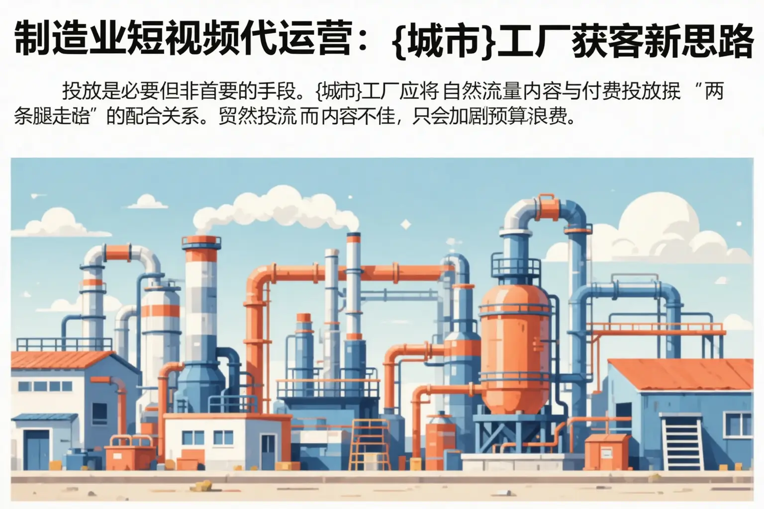制造业短视频代运营：新荣工厂获客新思路